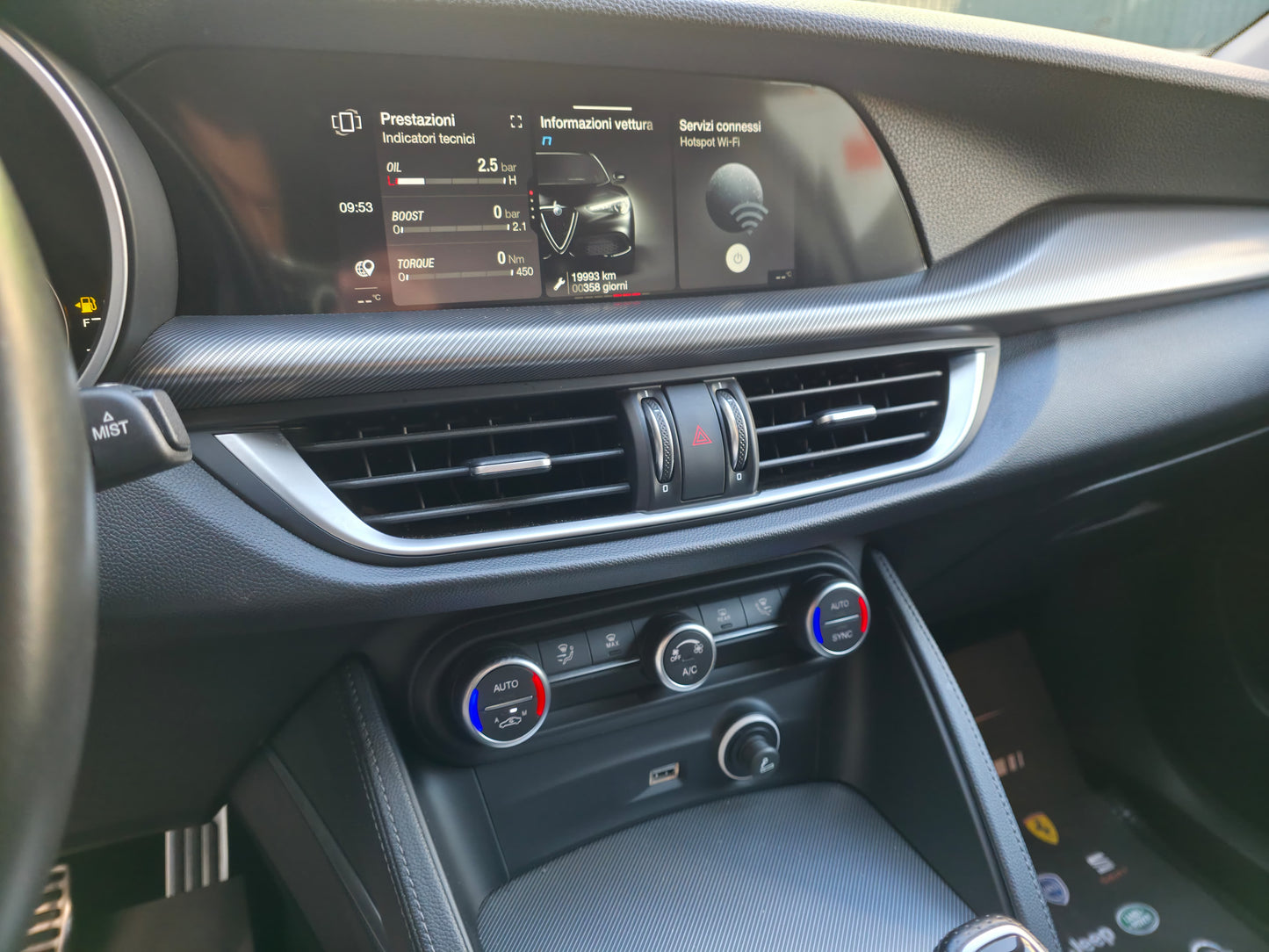 Alfa Romeo Stelvio 2.2 Turbodiesel 190 CV AT8 Q4 Sprint